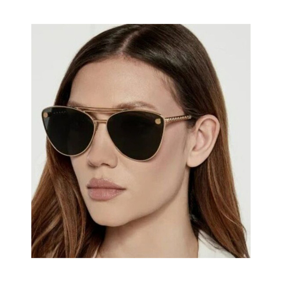VERSACE Accessories - NWT Versace VE2267 Gold Dark 64mm Eyeglasses